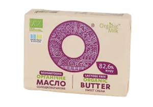 SWEET CREAM ORGANIC LACTOSE FREE BUTTER